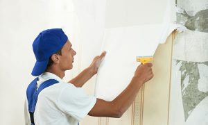 Wallpaper removal services in Highlands Ranch