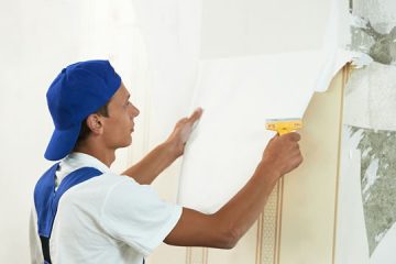 Wallpaper removal services in Highlands Ranch